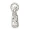 Sterling Silver Schnauzer Charm Pendant Dog Jewelry 16mm x 19mm
